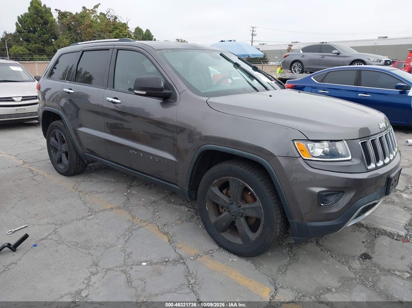 2014 JEEP GRAND CHEROKEE LIMITED | 1C4RJFBG0EC588523 | UPCARS