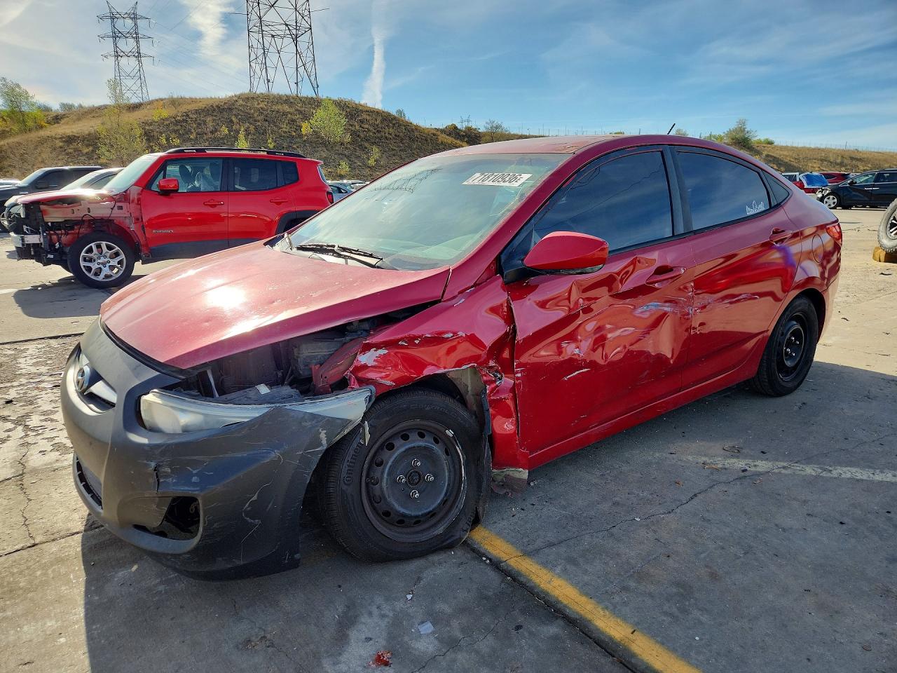2013 HYUNDAI ACCENT GLS | KMHCT4AE7DU450955 | UPCARS