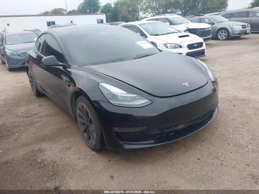 2022 TESLA MODEL 3 LONG RANGE DUAL MOTOR ALL-WHEEL DRIVE | 5YJ3E1EB0NF205096 | UPCARS