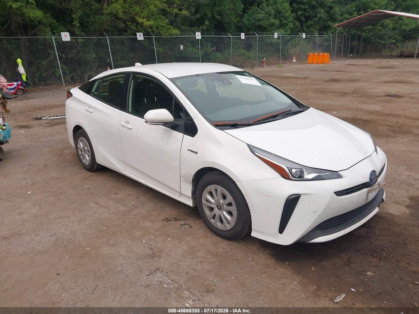 2021 TOYOTA PRIUS LE | JTDKAMFU5M3145224 | UPCARS