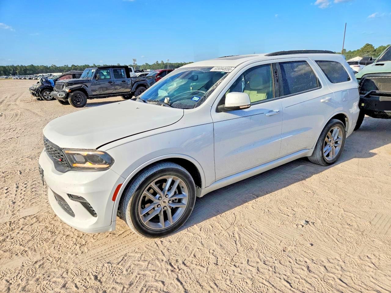 2022 DODGE DURANGO GT | 1C4RDHDG3NC198306 | UPCARS