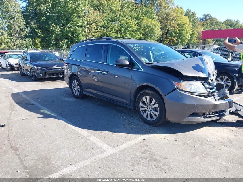 2016 HONDA ODYSSEY EX-L | 5FNRL5H62GB153639 | UPCARS