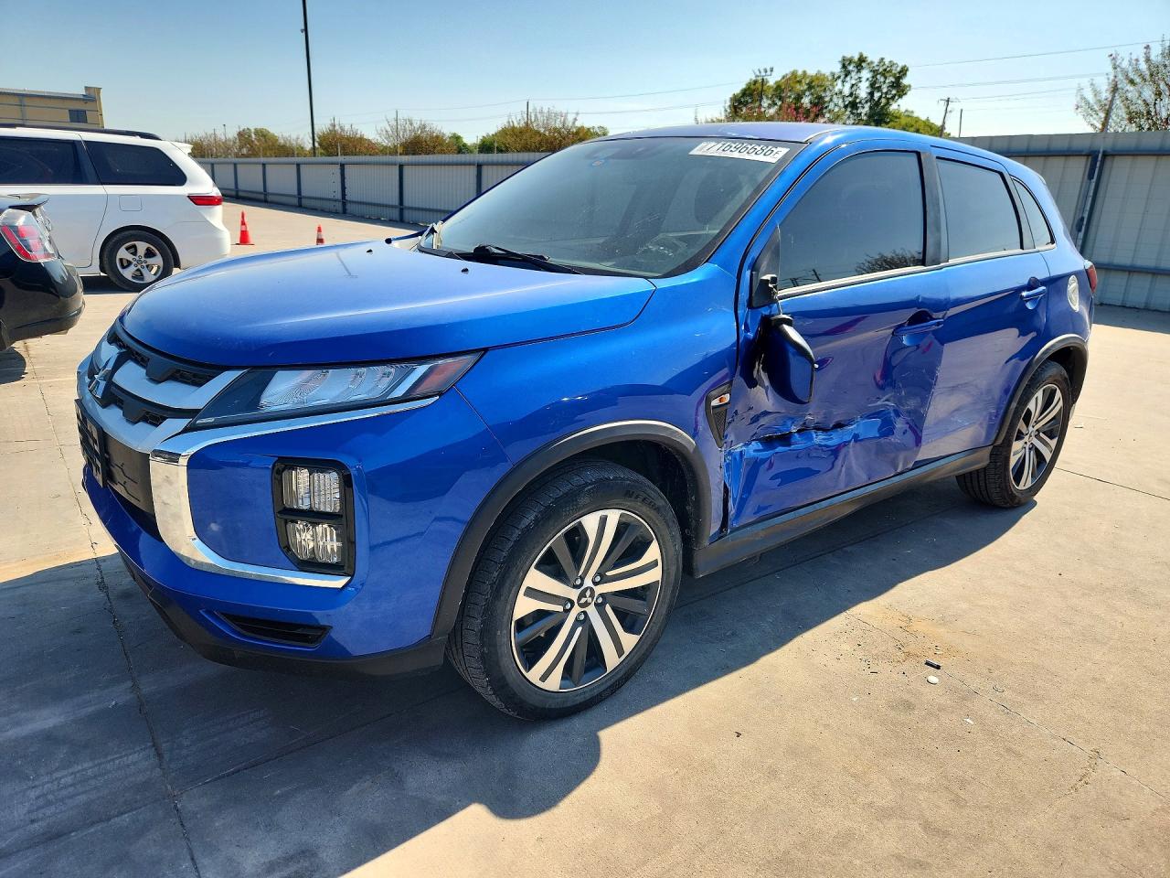 2021 MITSUBISHI OUTLANDER ES | JA4APUAU5MU022450 | UPCARS