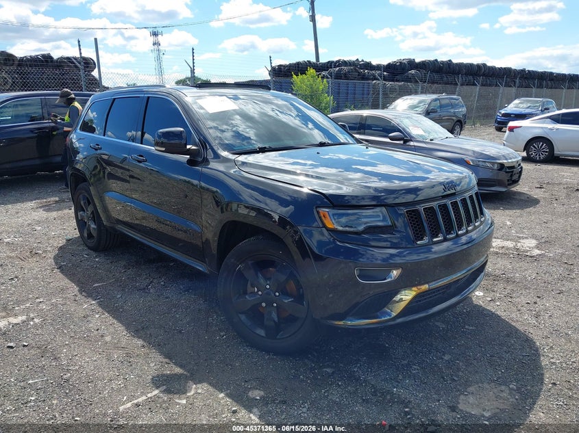 2016 JEEP GRAND CHEROKEE HIGH ALTITUDE | 1C4RJFCG4GC495151 | UPCARS