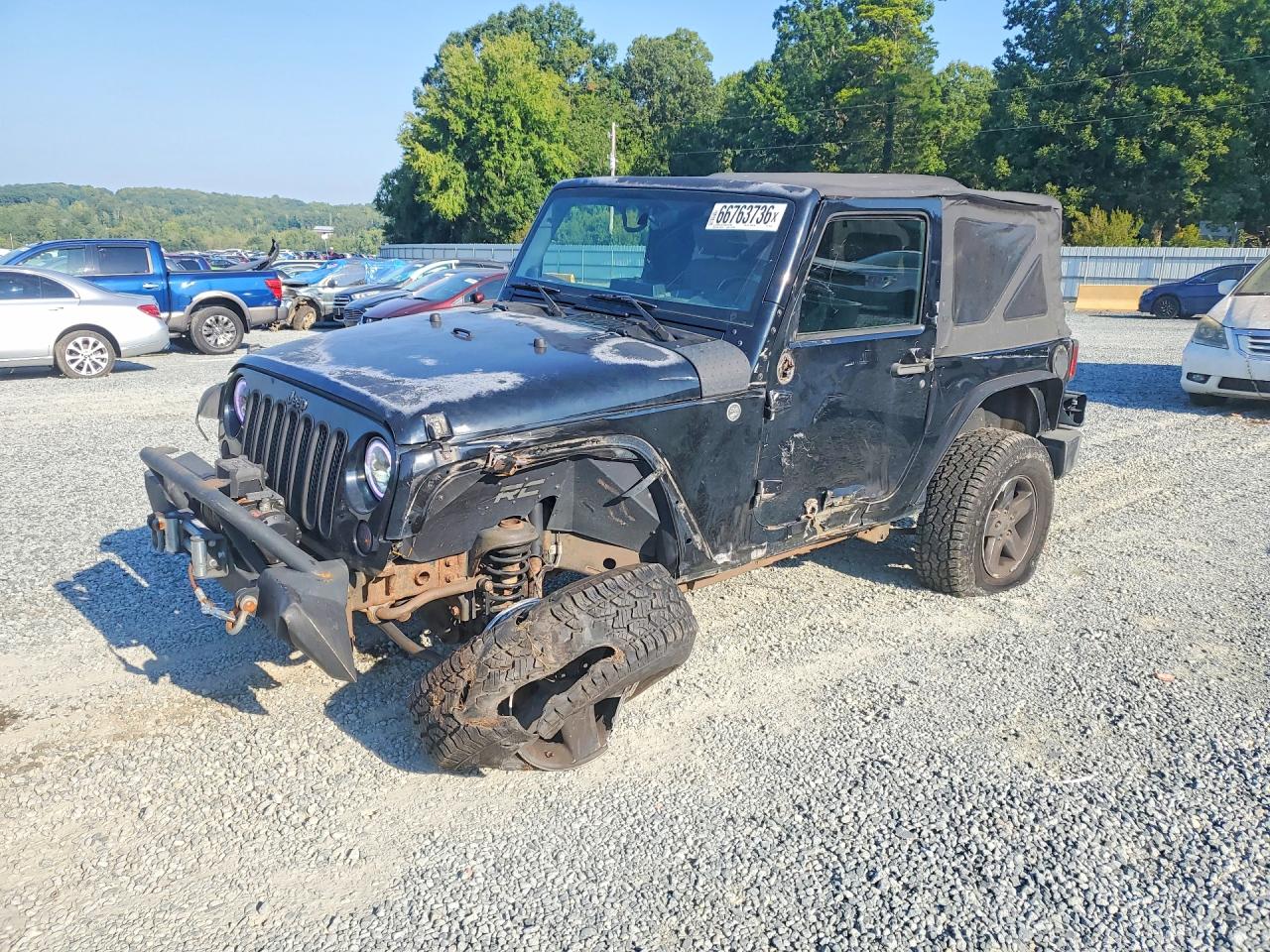 2009 JEEP WRANGLER X | 1J4FA24129L738586 | UPCARS