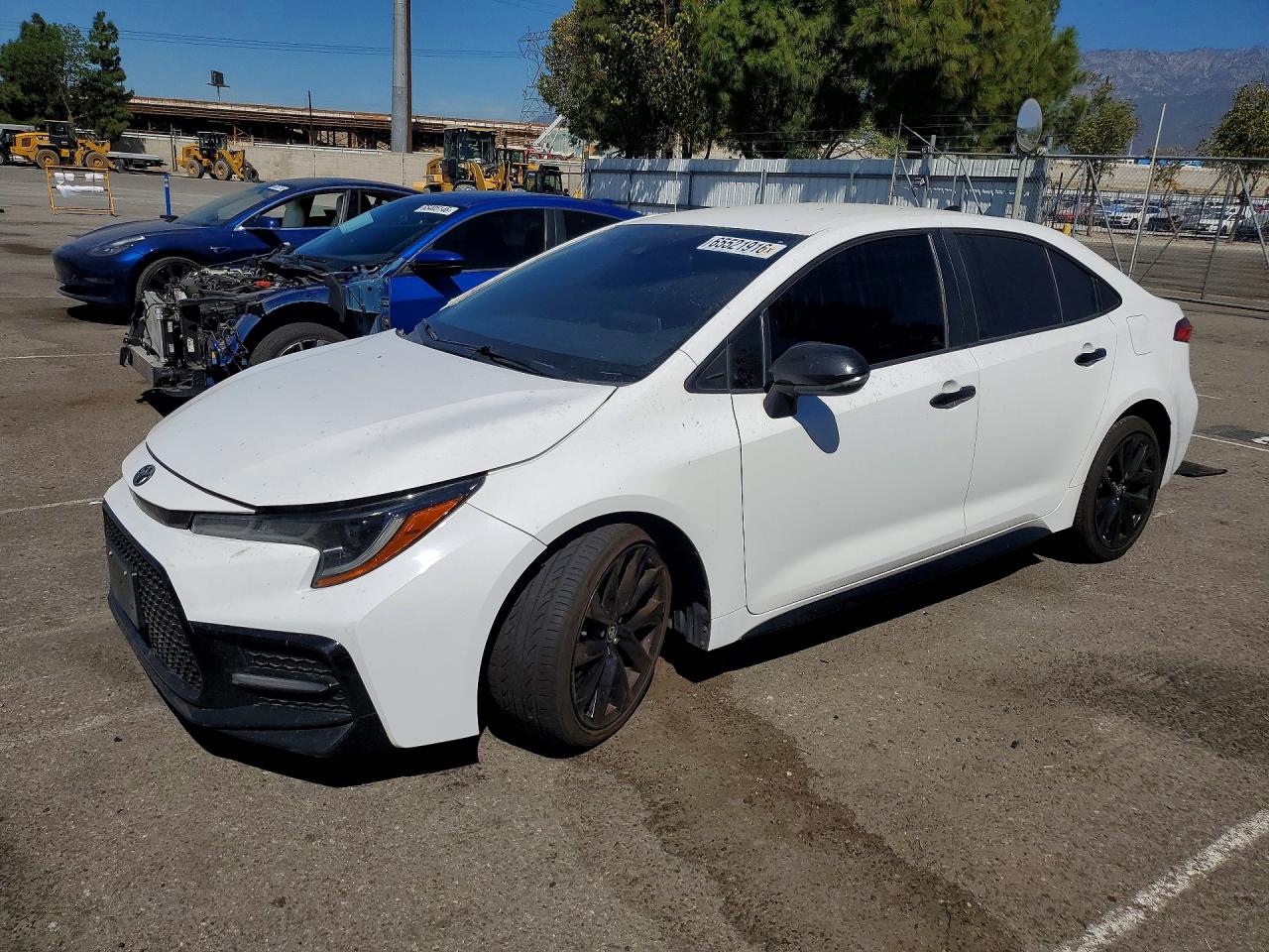 2021 TOYOTA COROLLA SE NIGHTSHADE EDITION | 5YFS4MCE5MP090690 | UPCARS