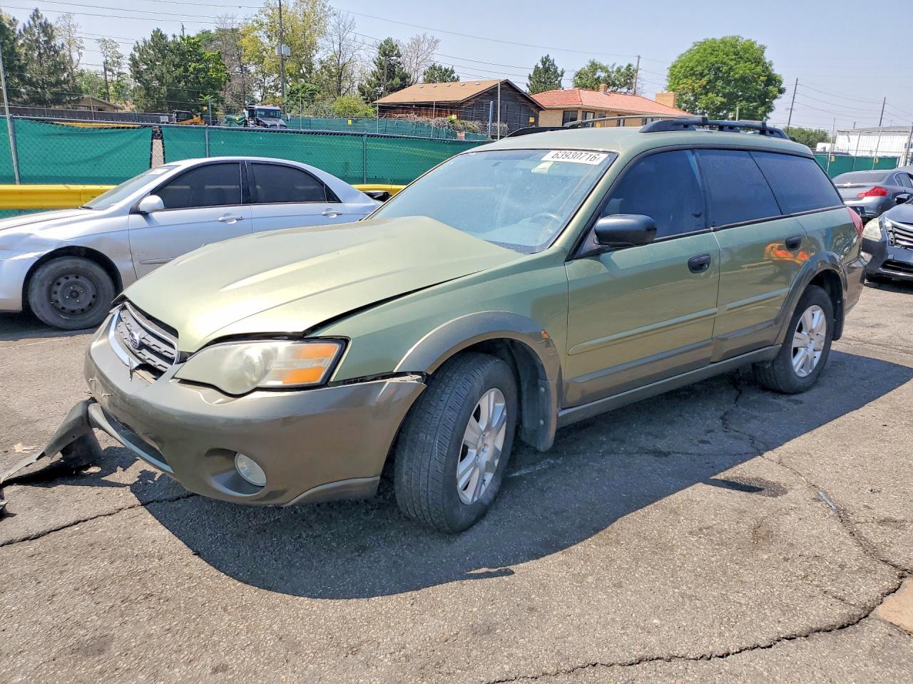 2005 SUBARU LEGACY OUTBACK 2.5I | 4S4BP61C857393367 | UPCARS