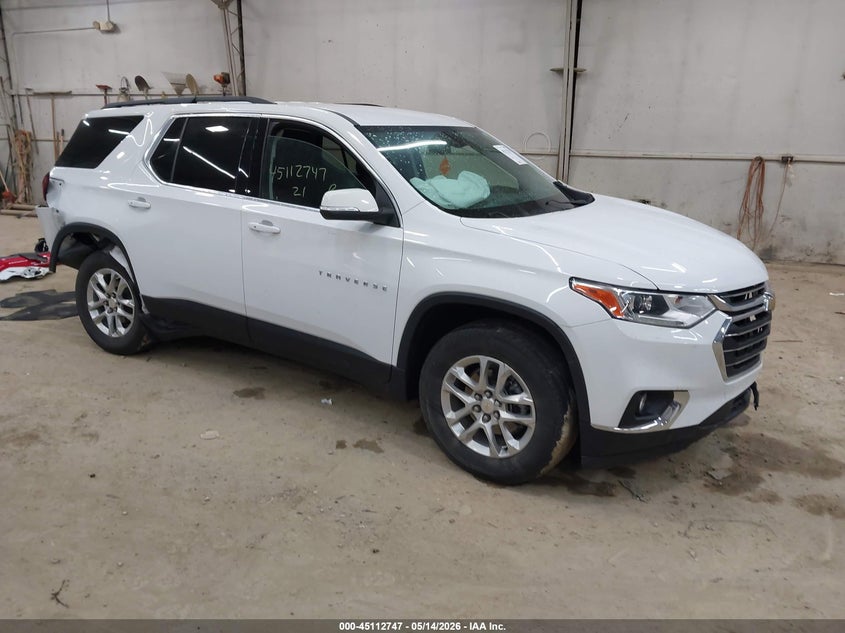 2021 CHEVROLET TRAVERSE FWD LT CLOTH | 1GNERGKW5MJ173137 | UPCARS