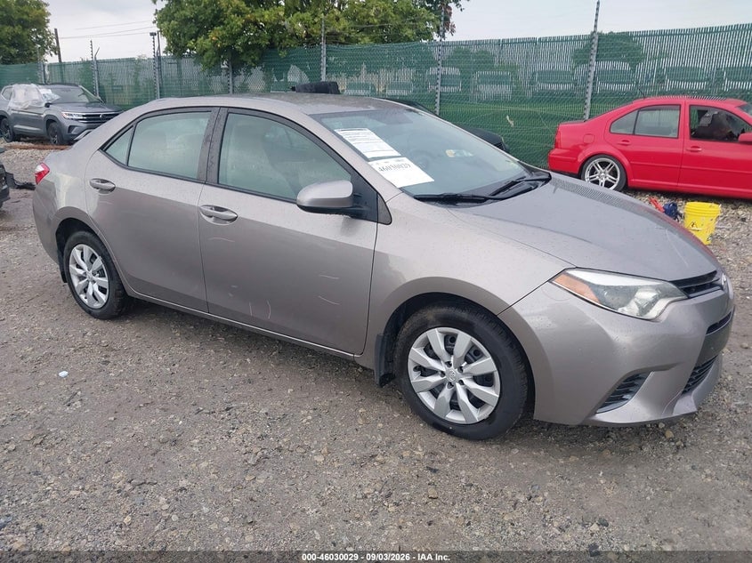 2016 TOYOTA COROLLA LE | 2T1BURHE6GC677538 | UPCARS
