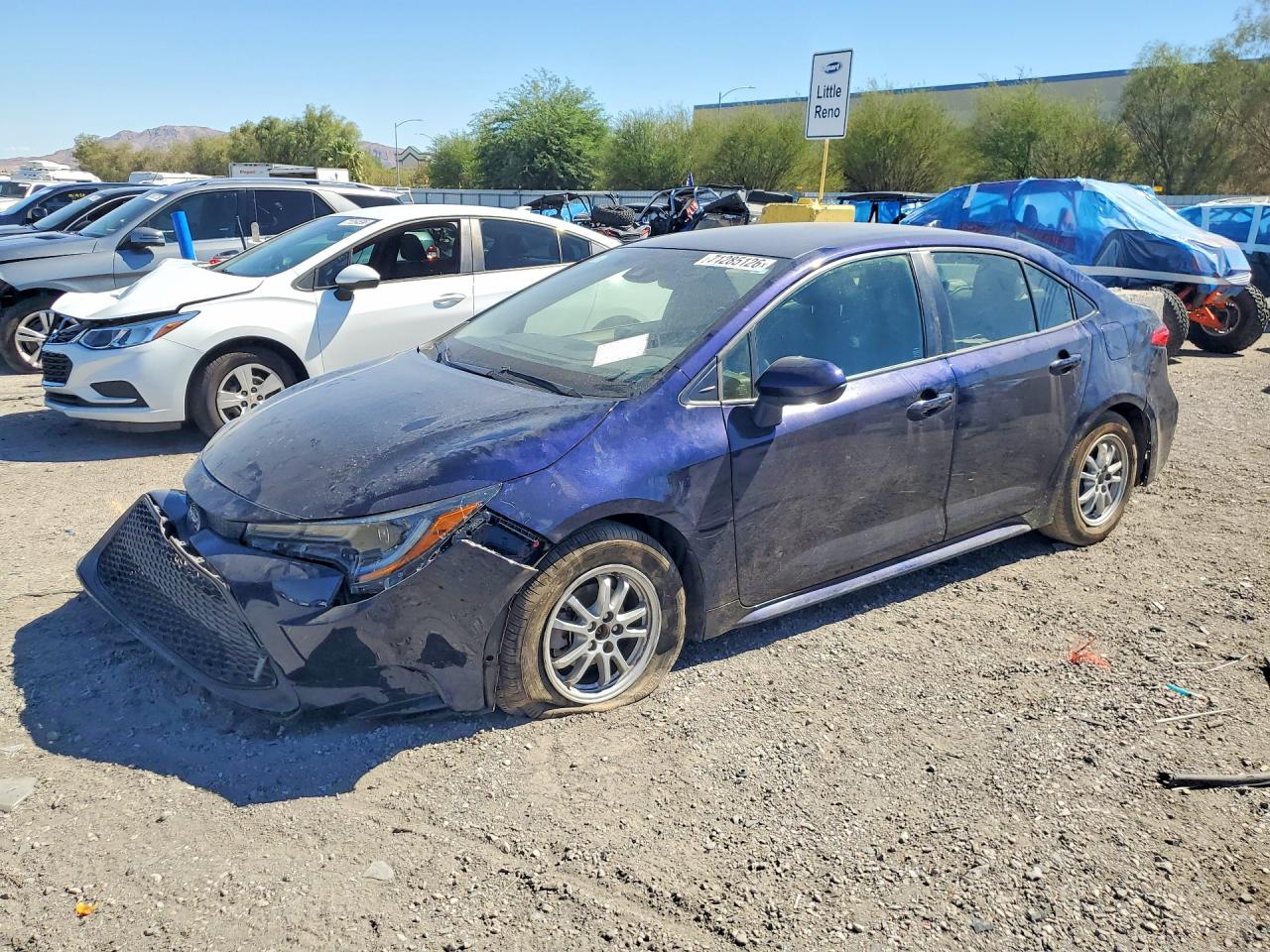 2021 TOYOTA COROLLA LE | JTDEAMDE7MJ031519 | UPCARS