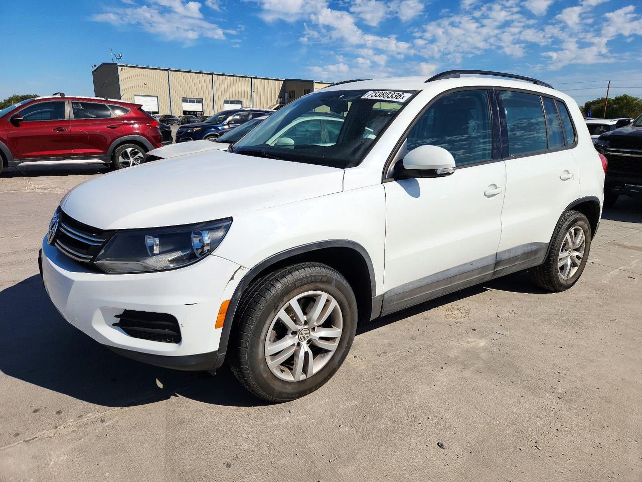 2017 VOLKSWAGEN TIGUAN S | WVGAV7AX2HK030462 | UPCARS
