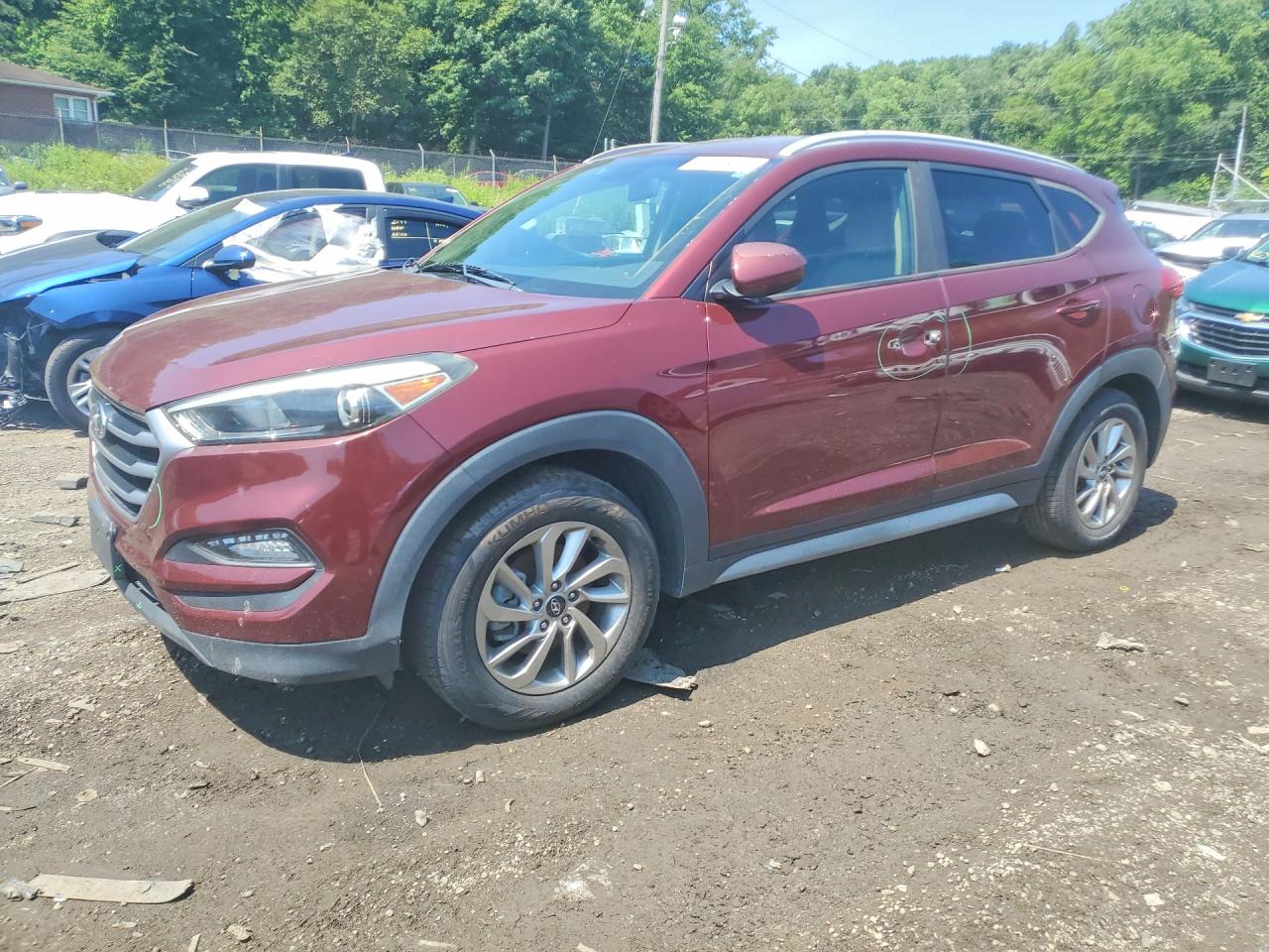 2017 HYUNDAI TUCSON SE | KM8J33A49HU481218 | UPCARS