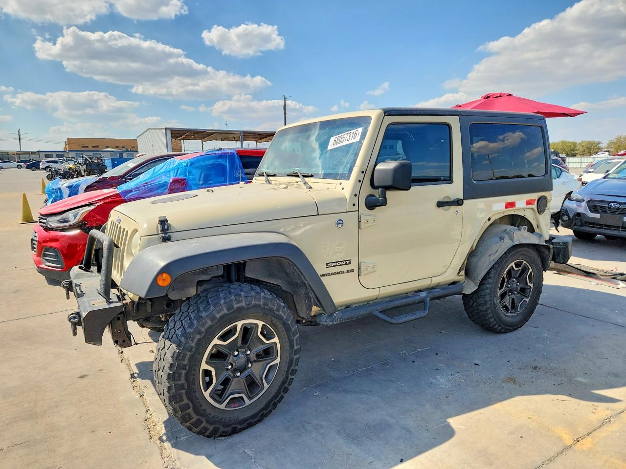 2011 JEEP WRANGLER SPORT | 1J4AA2D14BL574533 | UPCARS