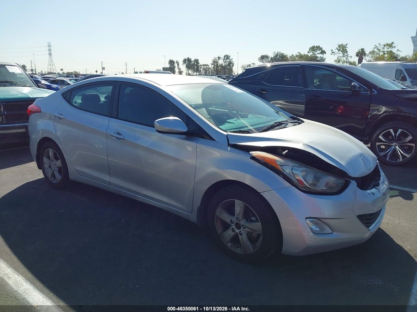 2013 HYUNDAI ELANTRA GLS | KMHDH4AE5DU677034 | UPCARS