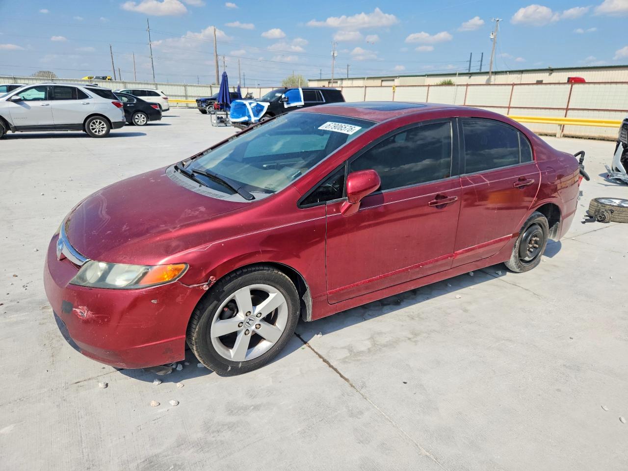 2007 HONDA CIVIC EX | 1HGFA168X7L132218 | UPCARS