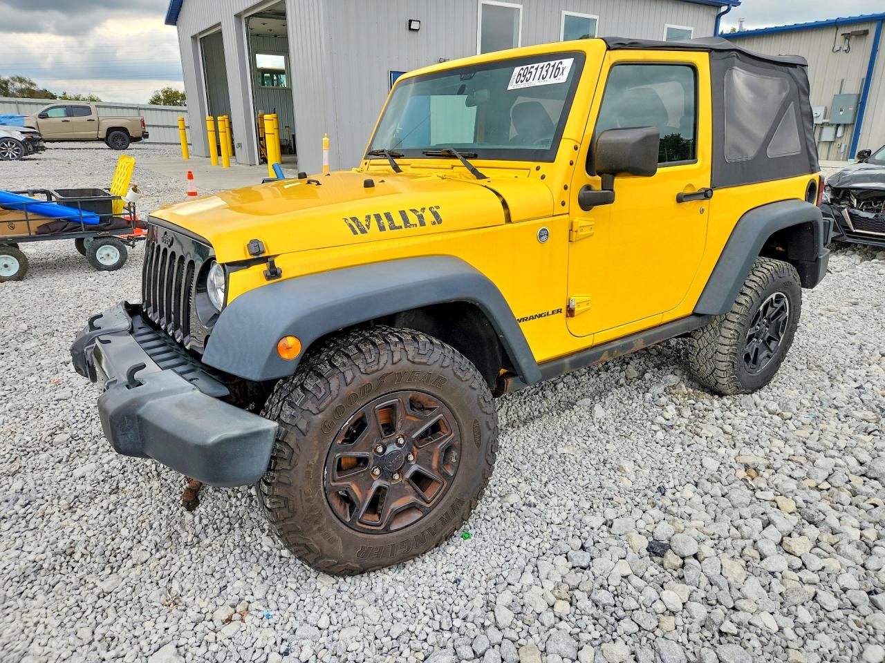 2015 JEEP WRANGLER SPORT | 1C4AJWAG0FL720969 | UPCARS