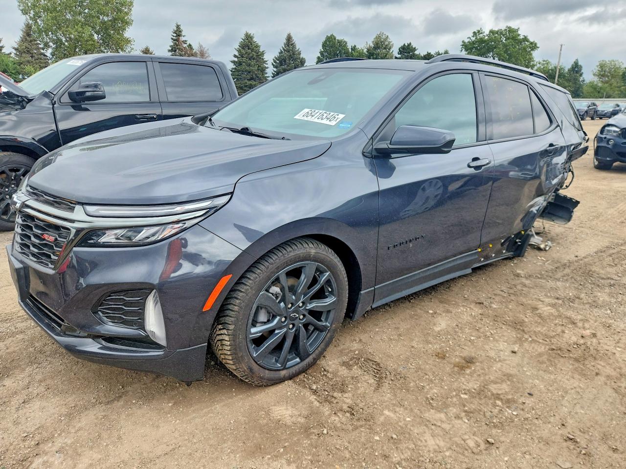 2022 CHEVROLET EQUINOX RS | 2GNAXWEV0N6137582 | UPCARS