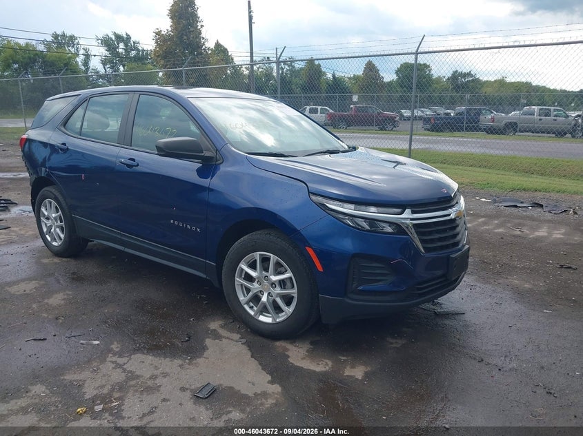 2022 CHEVROLET EQUINOX FWD LS | 3GNAXHEV7NS225056 | UPCARS