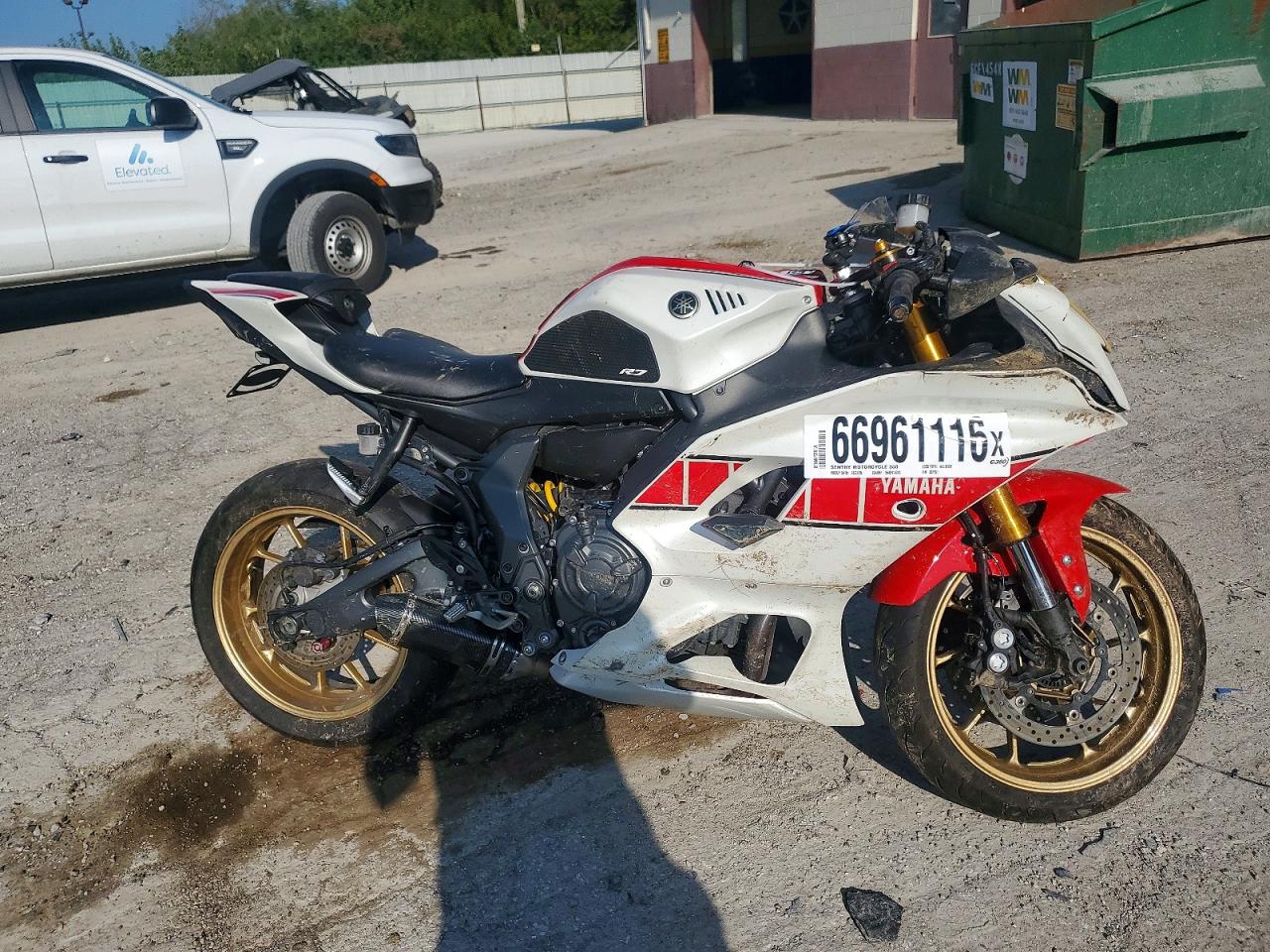 2022 YAMAHA YZFR7 | JYARM38E9NA002761 | UPCARS