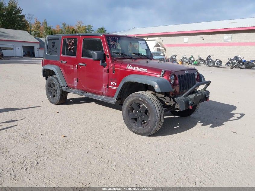 2009 JEEP WRANGLER UNLIMITED X | 1J4GA39199L780899 | UPCARS