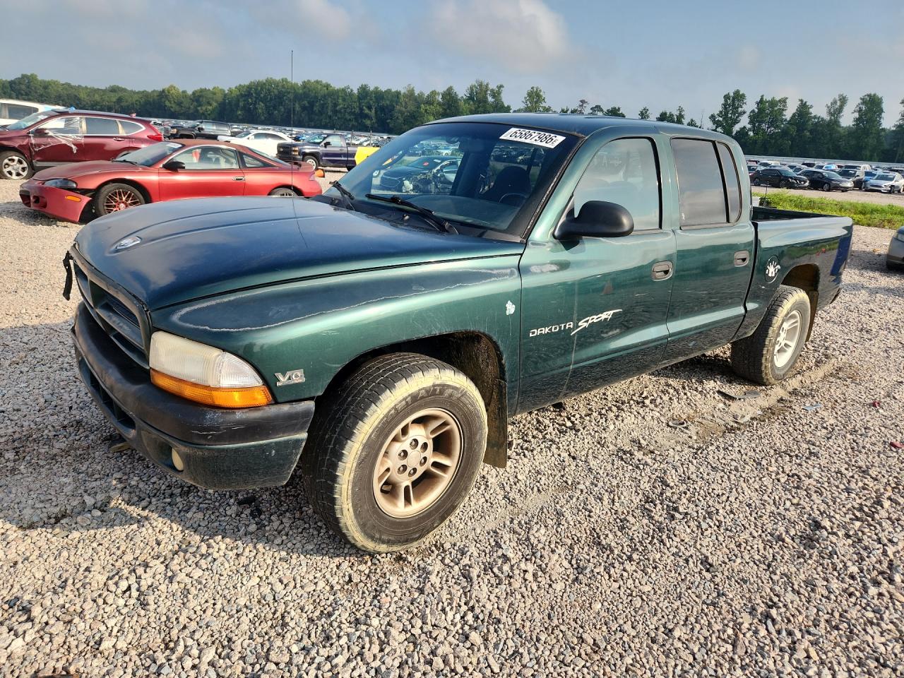 2000 DODGE DAKOTA QUAD | 1B7GL2AX8YS646934 | UPCARS