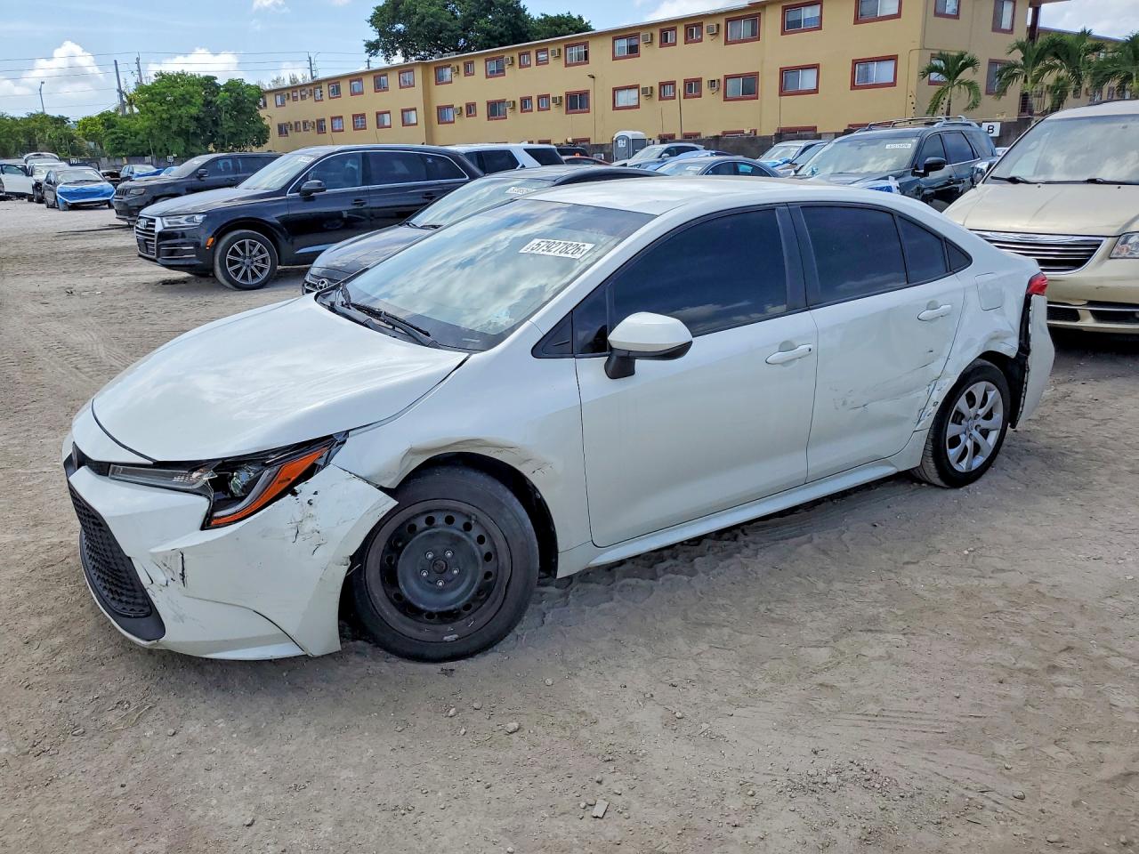 2020 TOYOTA COROLLA LE | JTDEPRAE7LJ049419 | UPCARS