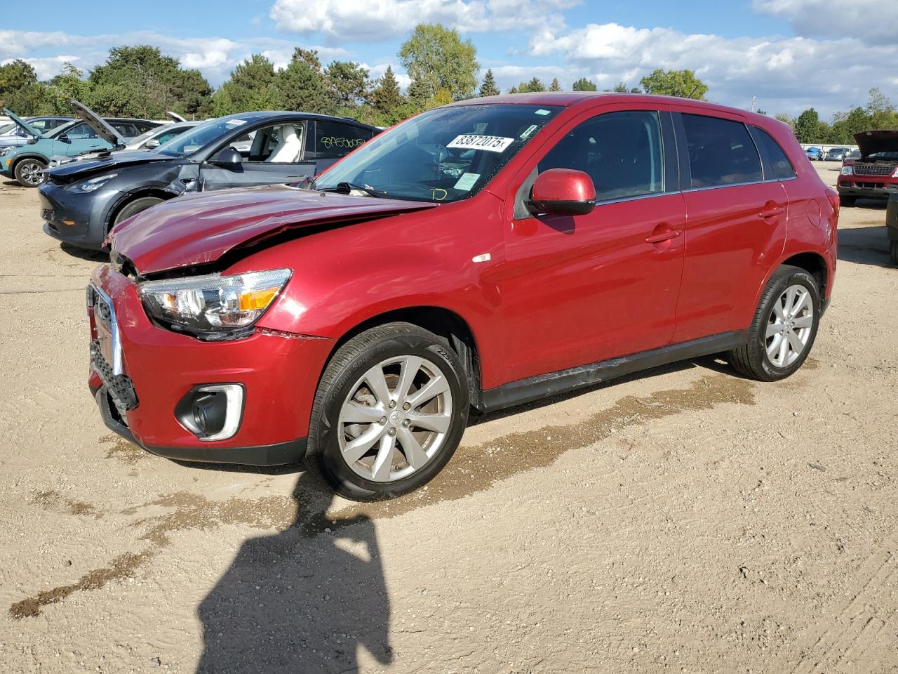 2015 MITSUBISHI OUTLANDER SE | 4A4AP4AU8FE059066 | UPCARS