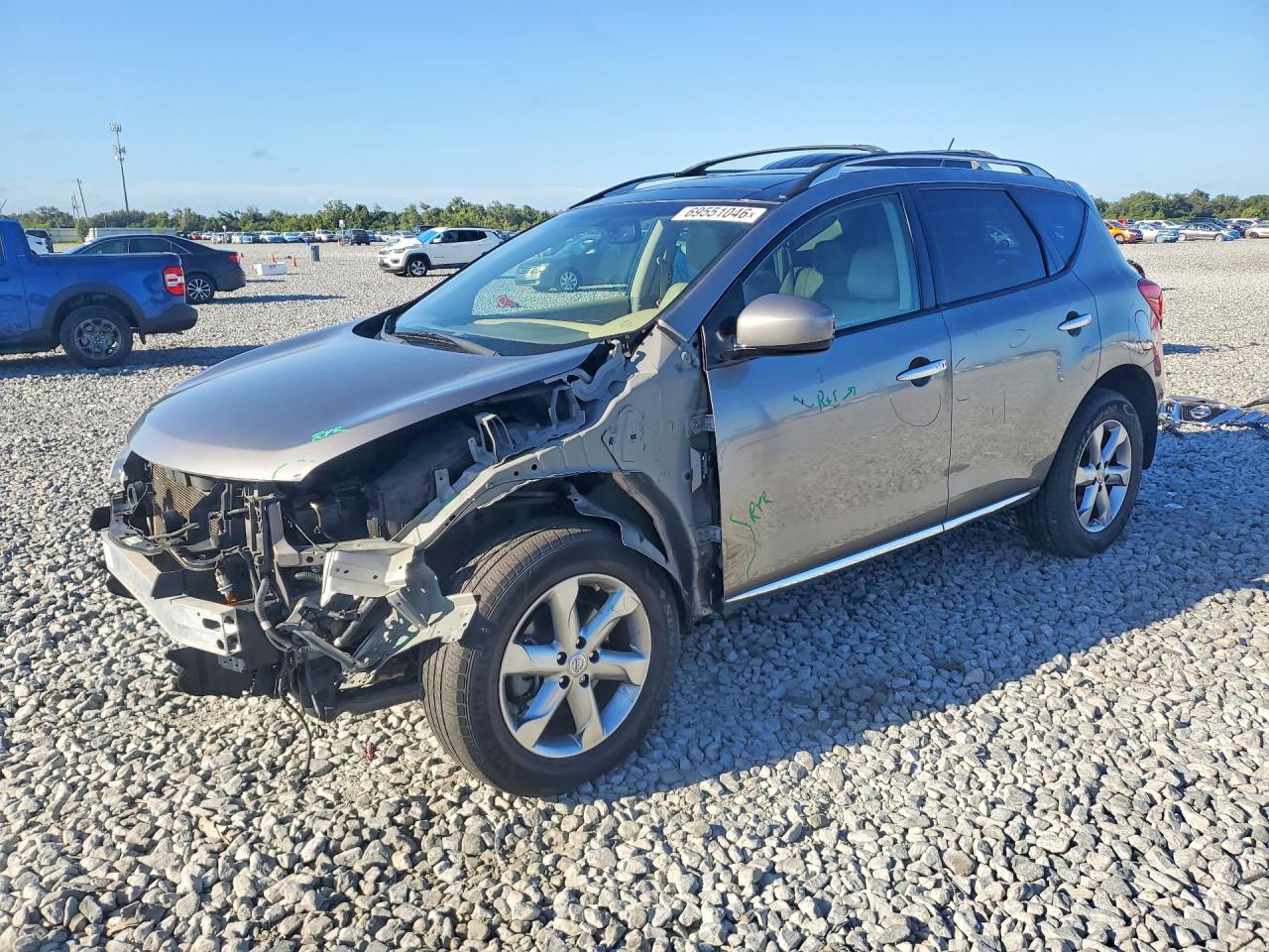 2009 NISSAN MURANO S | JN8AZ18U89W103835 | UPCARS
