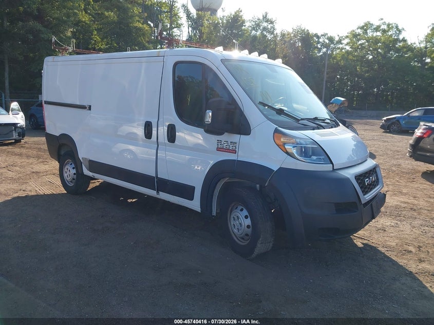 2019 RAM PROMASTER 1500 LOW ROOF 136 WB | 3C6TRVAG8KE556019 | UPCARS