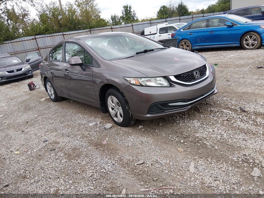 2013 HONDA CIVIC LX | 19XFB2F58DE094032 | UPCARS