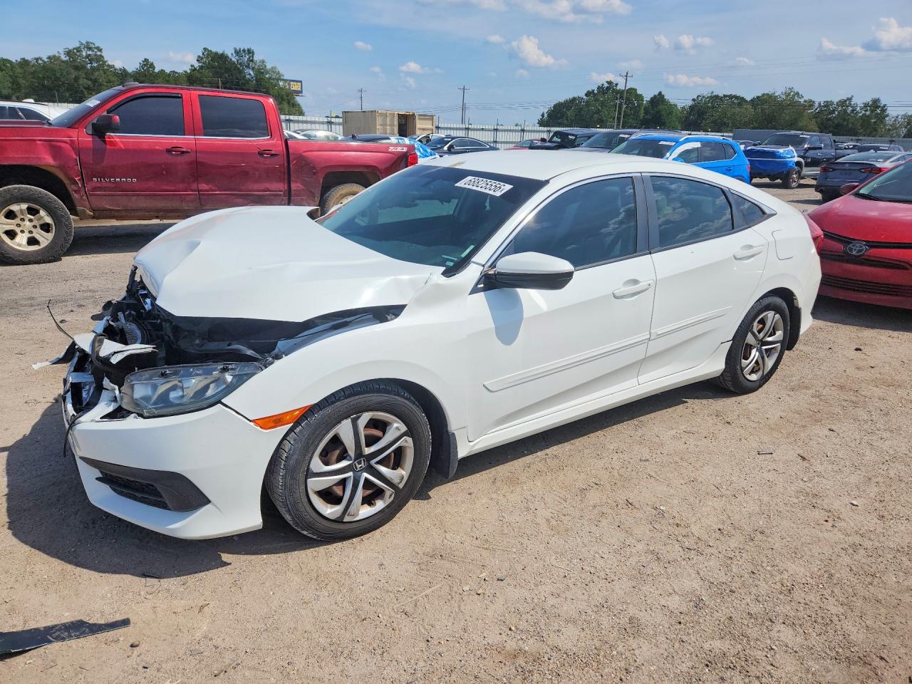 2018 HONDA CIVIC LX | 19XFC2E59JE035727 | UPCARS