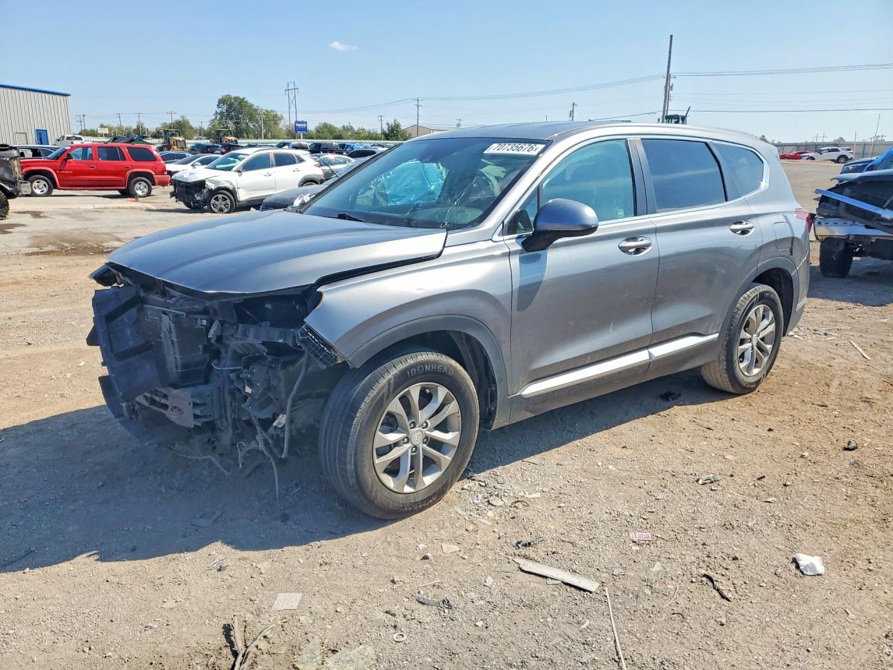 2019 HYUNDAI SANTA FE SE | 5NMS23AD8KH066112 | UPCARS
