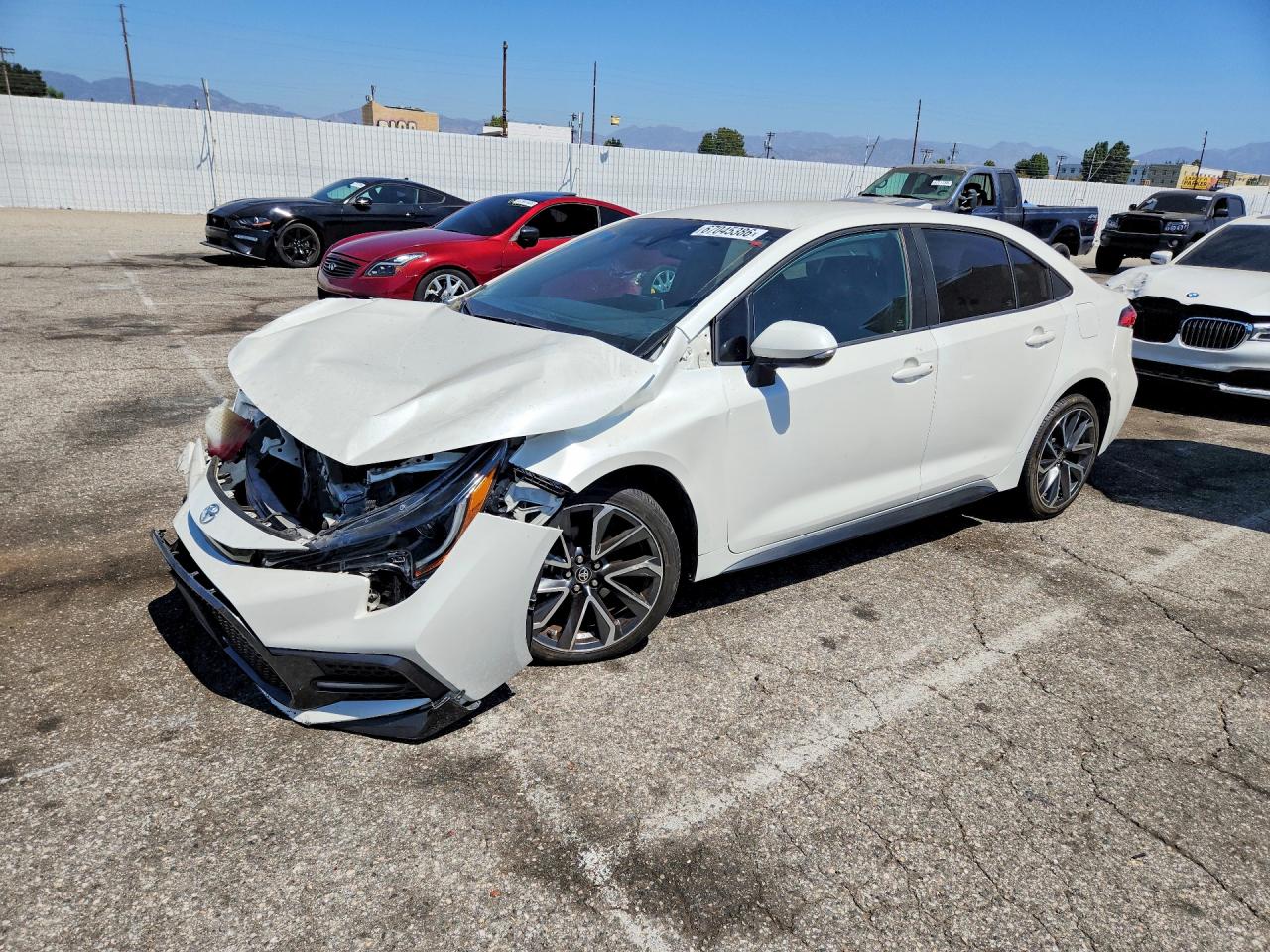 2021 TOYOTA COROLLA SE | 5YFS4MCE0MP066345 | UPCARS