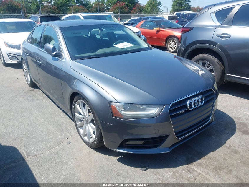2013 AUDI A4 2.0T PREMIUM | WAUFFAFL5DN025501 | UPCARS