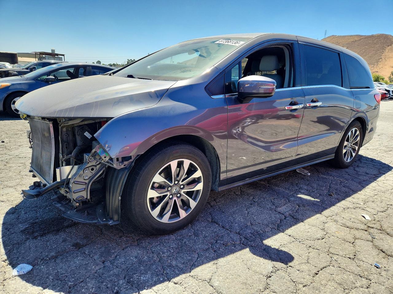 2021 HONDA ODYSSEY EXL | 5FNRL6H76MB004340 | UPCARS