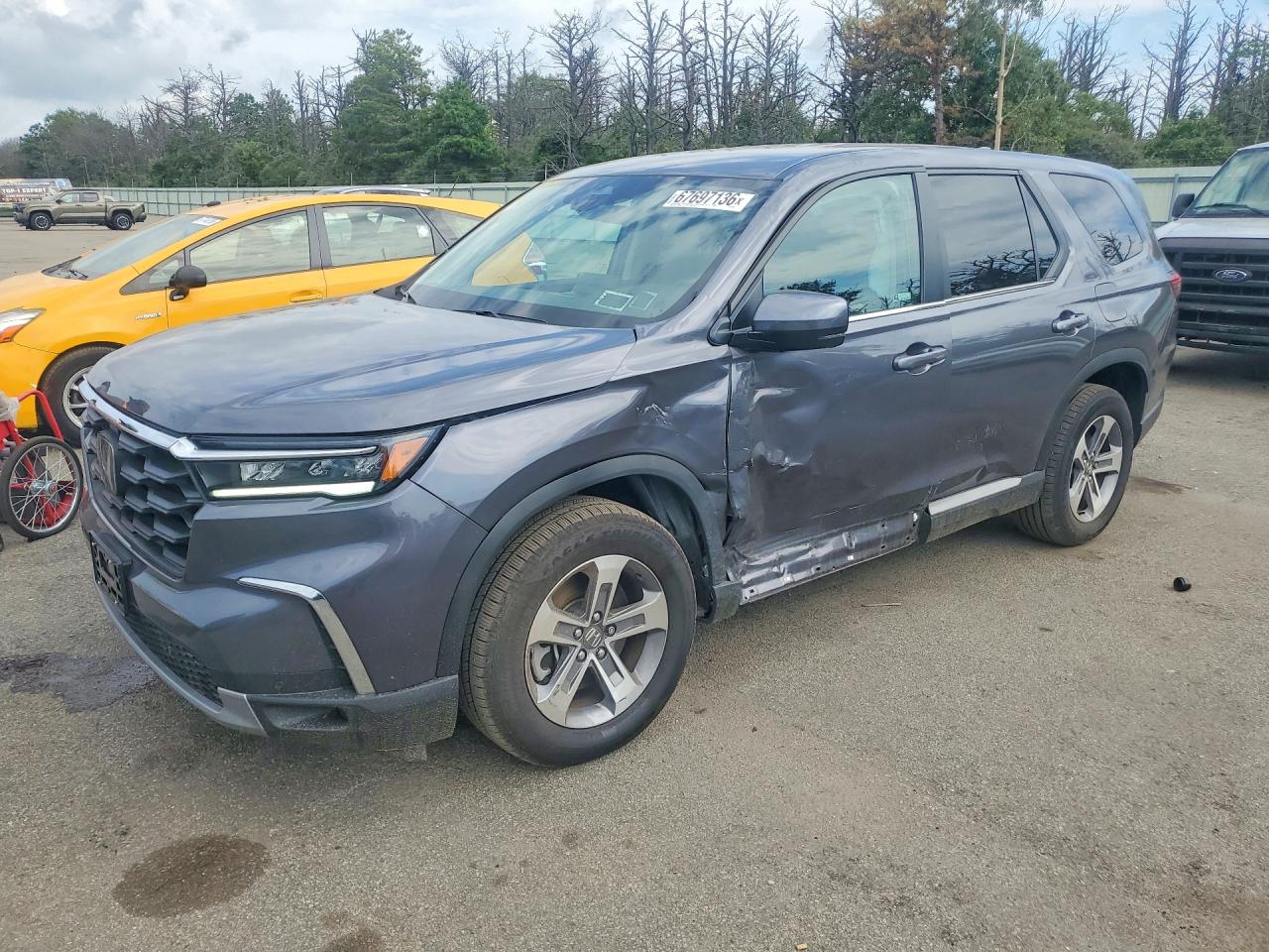 2025 HONDA PILOT EXL | 5FNYG1H47SB158688 | UPCARS