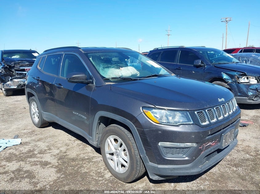 2020 JEEP COMPAS SPORT FWD | 3C4NJCAB8LT230106 | UPCARS