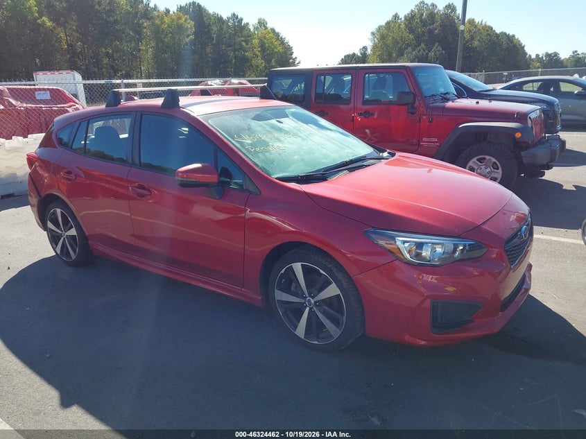 2017 SUBARU IMPREZA 2.0I SPORT | 4S3GTAK66H3711242 | UPCARS