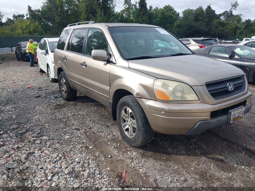 2005 HONDA PILOT EX-L | 5FNYF18515B007684 | UPCARS