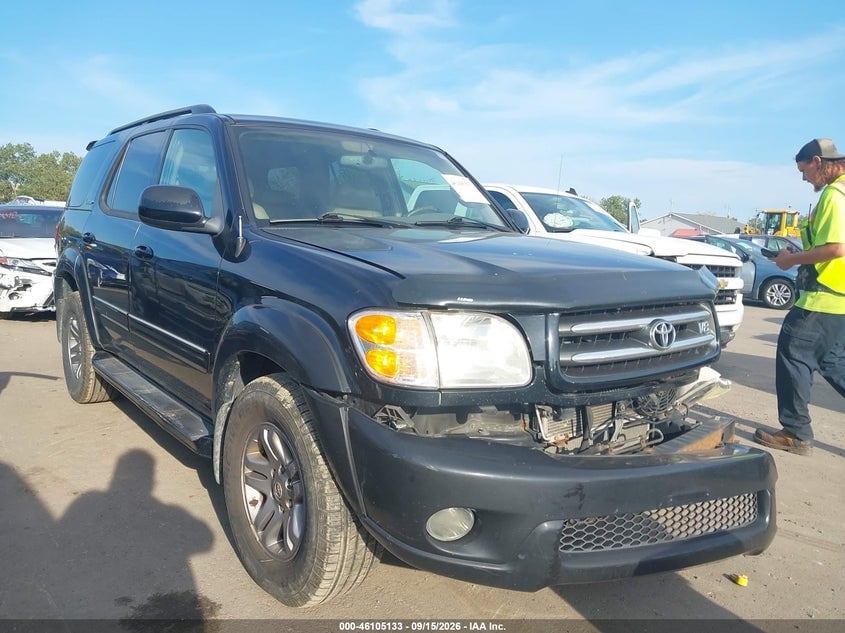2004 TOYOTA SEQUOIA LIMITED V8 | 5TDBT48A44S205117 | UPCARS