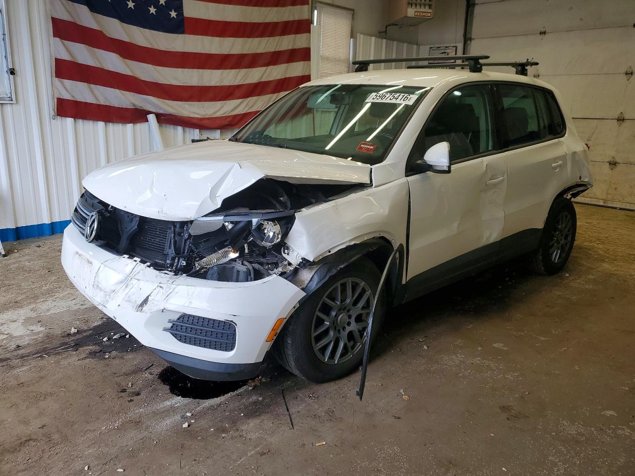 2013 VOLKSWAGEN TIGUAN S | WVGBV3AX8DW575274 | UPCARS