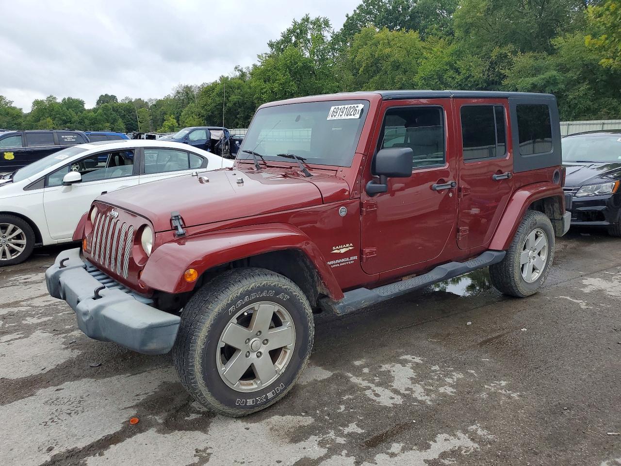 2007 JEEP WRANGLER SAHARA | 1J4GA59157L106127 | UPCARS