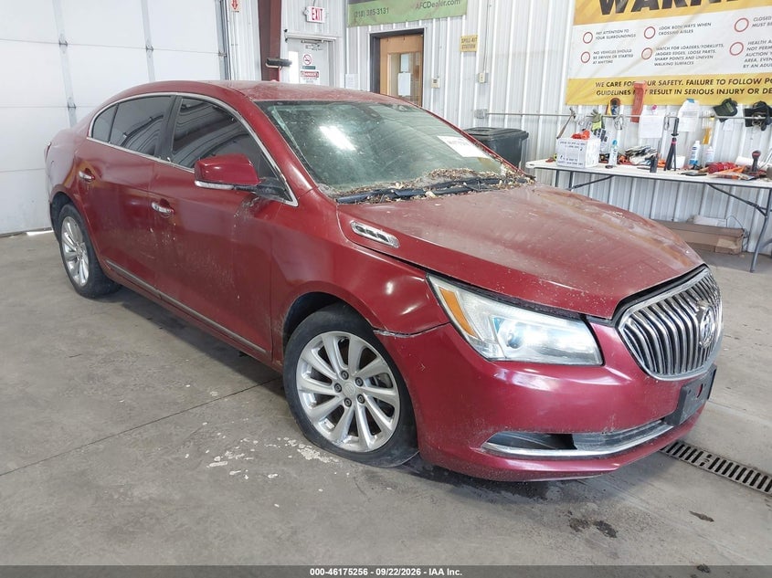 2014 BUICK LACROSSE LEATHER GROUP | 1G4GB5G38EF110123 | UPCARS