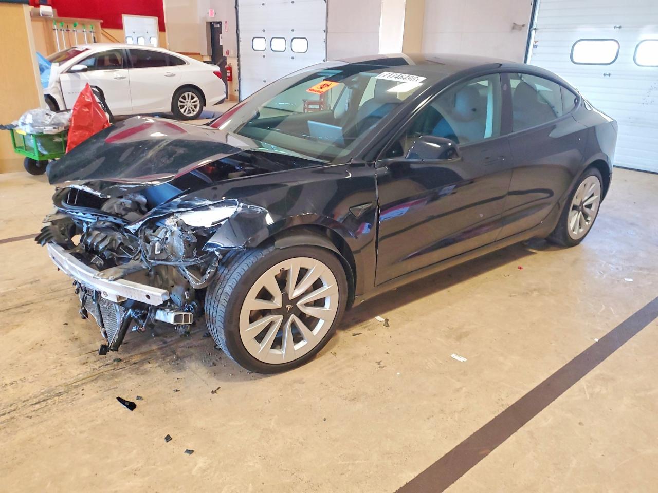 2022 TESLA MODEL 3 | 5YJ3E1EB6NF129884 | UPCARS