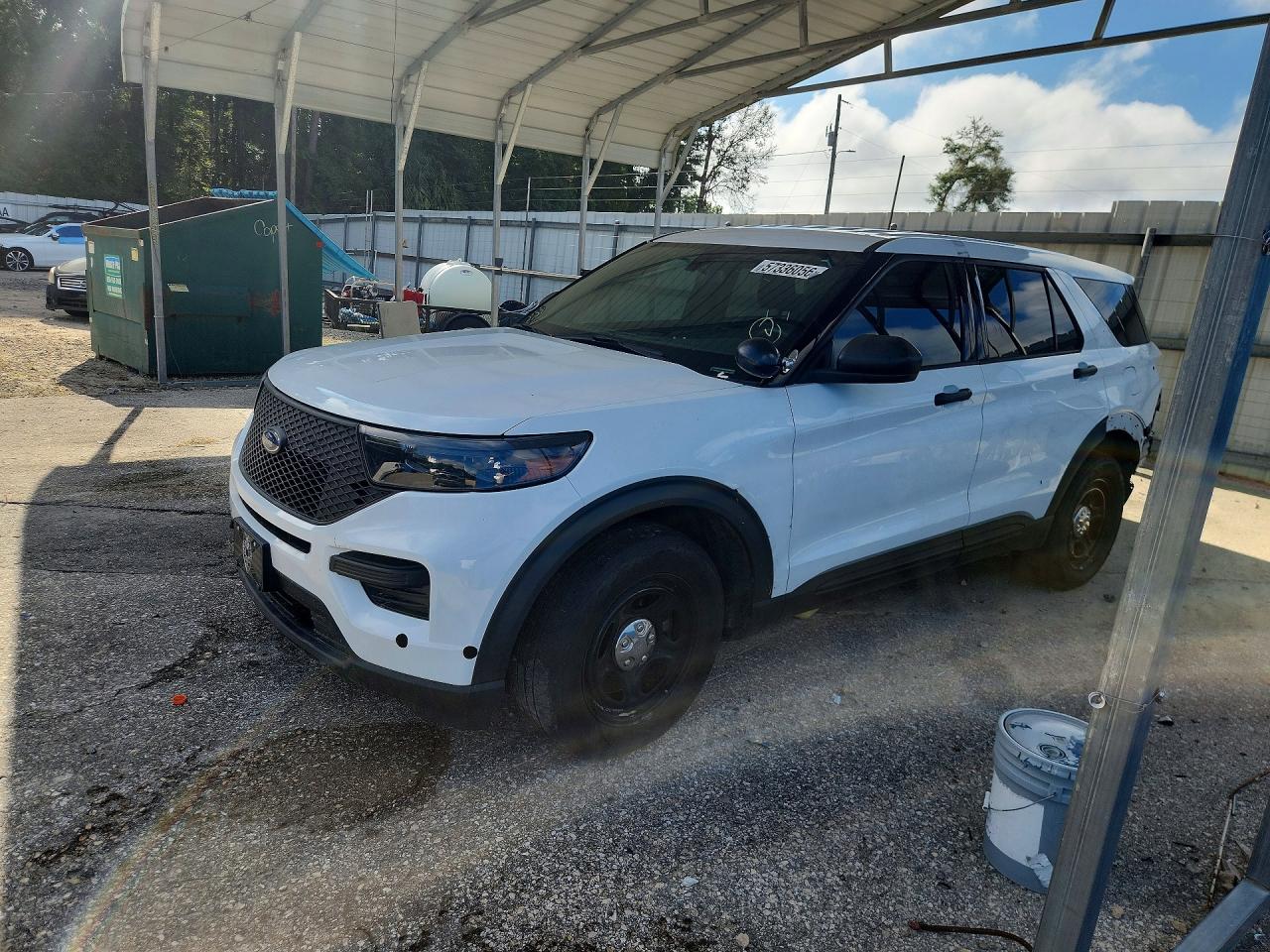 2021 FORD EXPLORER POLICE INTERCEPTOR | 1FM5K8AW8MNA20308 | UPCARS
