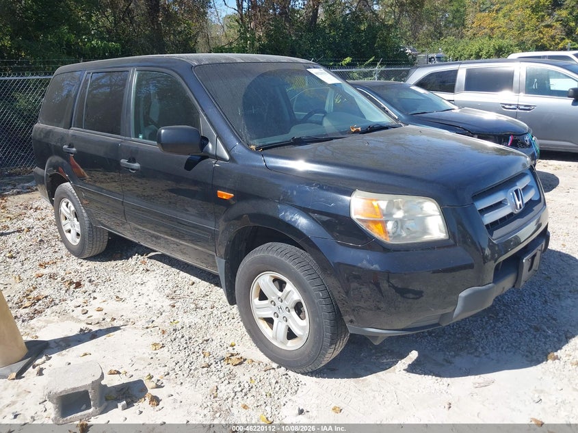 2006 HONDA PILOT LX | 5FNYF28106B037750 | UPCARS