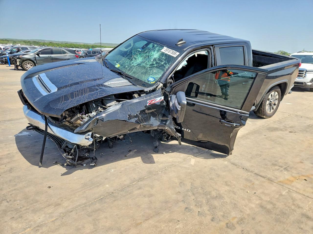 2022 CHEVROLET SILVERADO K2500 HEAVY DUTY LT | 2GC4YNEY8N1245792 | UPCARS