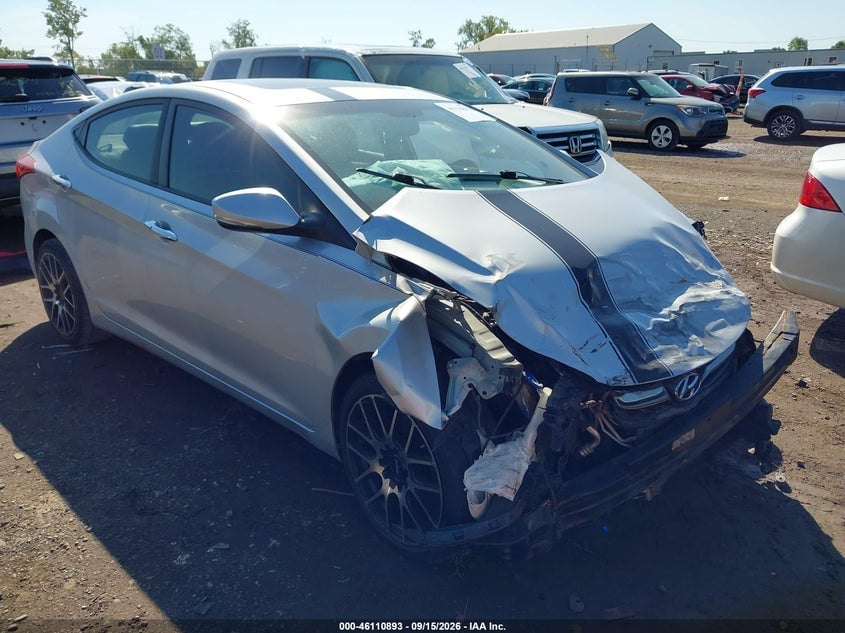 2013 HYUNDAI ELANTRA LIMITED | KMHDH4AE8DU506357 | UPCARS