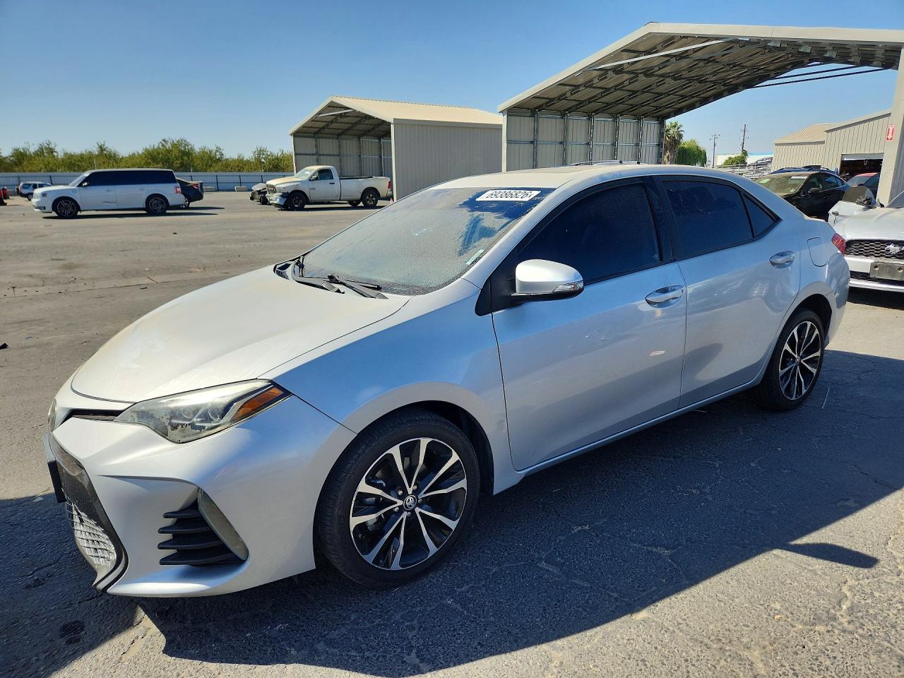 2017 TOYOTA COROLLA XSE | 5YFBURHE0HP630684 | UPCARS