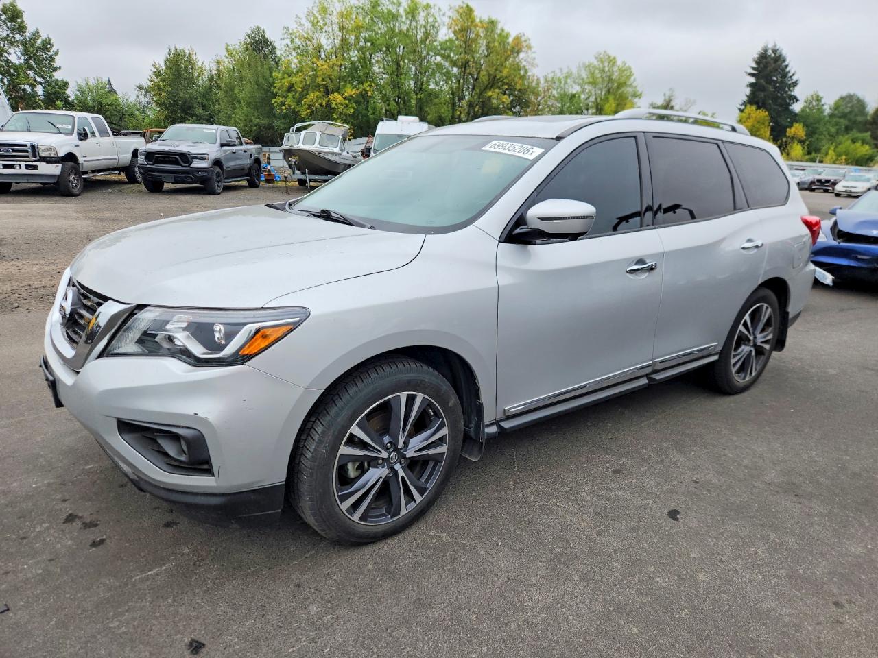 2017 NISSAN PATHFINDER PLATINUM | 5N1DR2MM1HC611788 | UPCARS